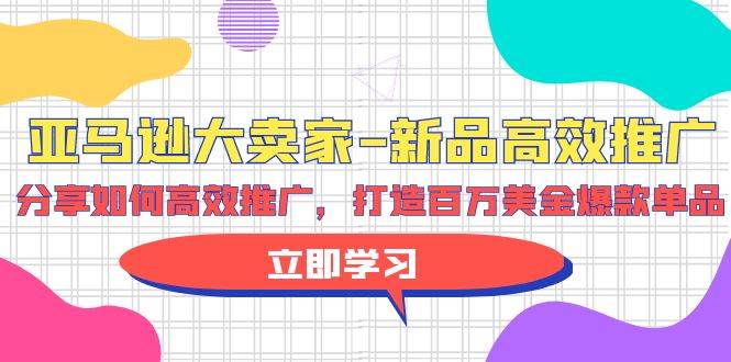 亚马逊 大卖家-新品高效推广，分享如何高效推广，打造百万美金爆款单品 - 智识科技网-智识科技网